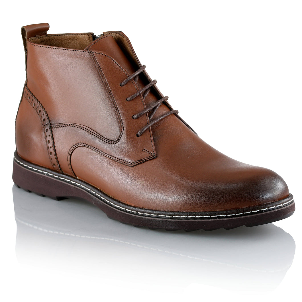 Ghete piele naturală - Winter Sport  - Maro Cognac