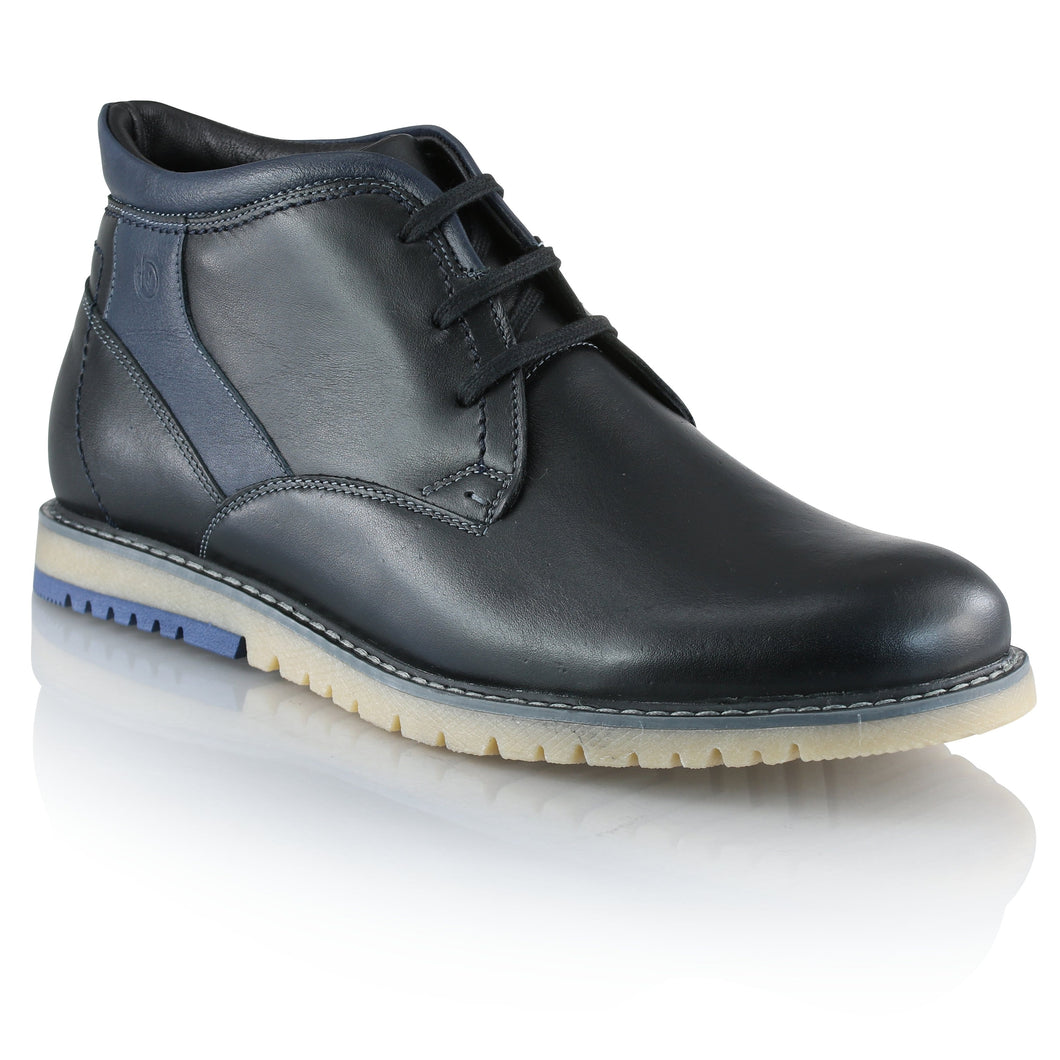 Ghete piele naturală - Deluxe - Negru