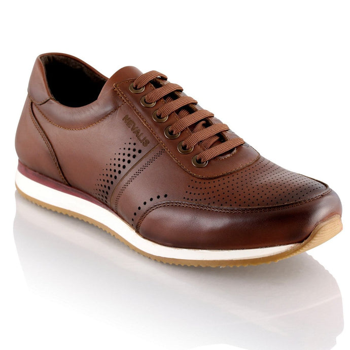 Pantofi barbatesti din piele - Haiducescu - Maro Cognac