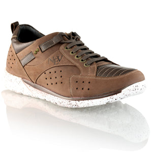 Pantofi barbatesti din piele - Sport DeLuxe - Maro