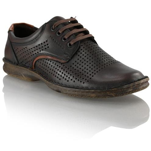 Pantofi barbatesti din piele - V Confort - Maro Ciocolata