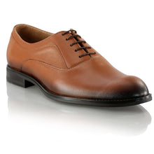 Pantofi barbatesti din piele - Dor De Bucovina - Maro Cognac