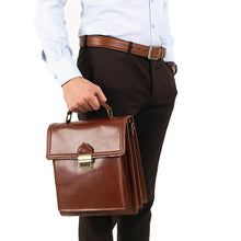 Pantaloni eleganti Confex  -  Maro închis
