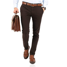 Pantaloni casual bărbați Confex - Maro