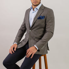 Sacou Confex Ferdinand - Bej pepit cu gri
