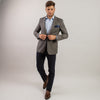 Sacou Confex Ferdinand - Bej pepit cu gri