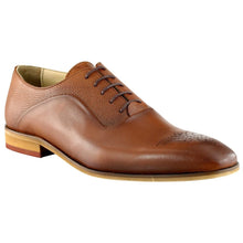 Pantofi barbatesti din piele - Suflet Bucovinean - Maro Cognac