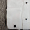 Cămașă elegantă cu guler pentru papion - Albă - Grazzie Filipeti