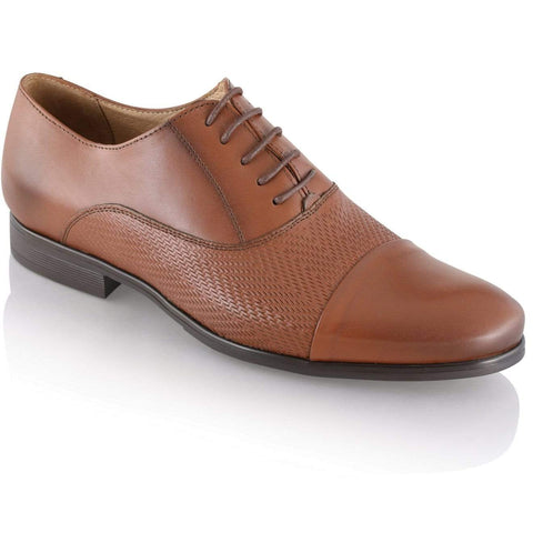 Pantofi barbatesti din piele - Visarion - Maro Cognac